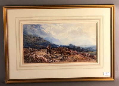 Lot 424 - H Ward, watercolour