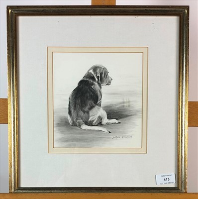 Lot 413 - Simon Gudgeon, watercolour
