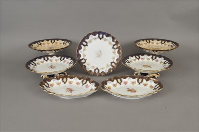 Lot 269 - Royal Worcester dessert service