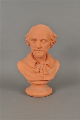 Lot 259 - A composite portrait bust of William Shakespeare