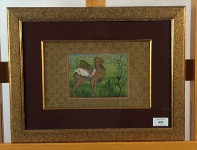 Lot 30 - Mogul School, early 20th century, pair of gouaches