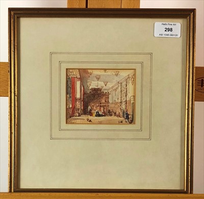 Lot 298 - Crewe Hall watercolour