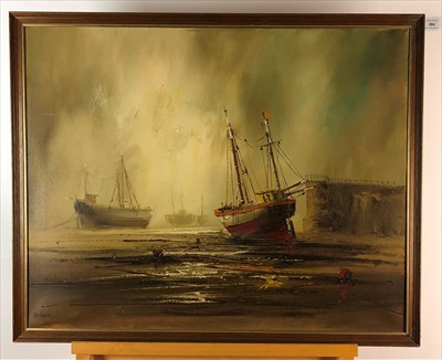 Lot 394 - John Bampfield, oil on canvas