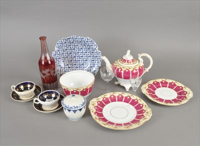 Lot 111 - Assorted ceramics and glassware