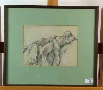 Lot 432 - Robert Burnage, drawing
