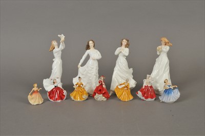 Lot 235 - Twelve Royal Doulton ladies