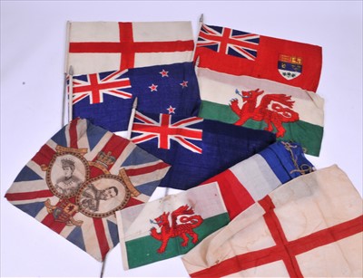 Lot 473 - A collection of 20th century flags of the world