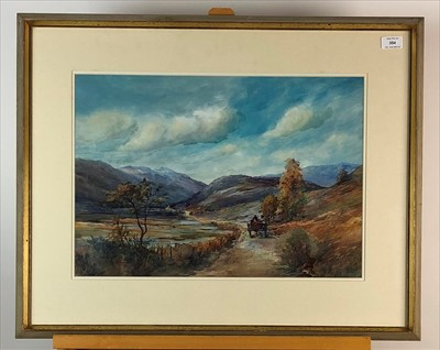 Lot 354 - Horsfell Turner, pair of watercolours