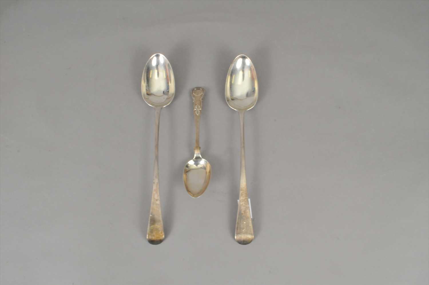Lot 45 - Three silver spoons