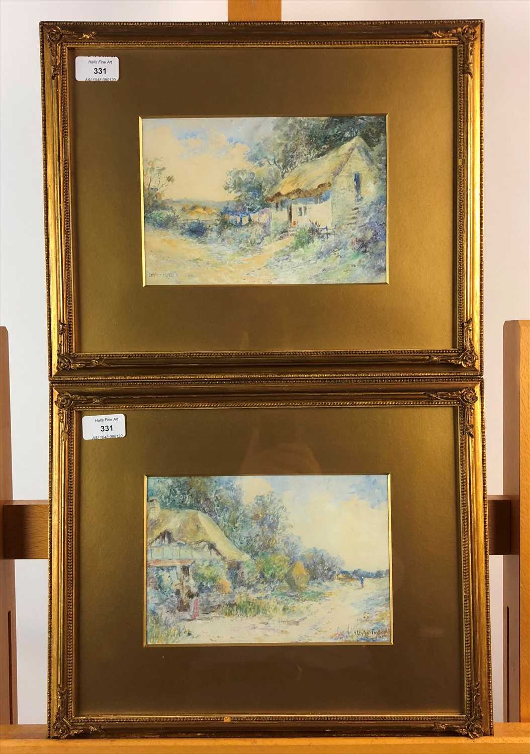 Lot 13 - Leyton Forbes, a pair of rural landscapes