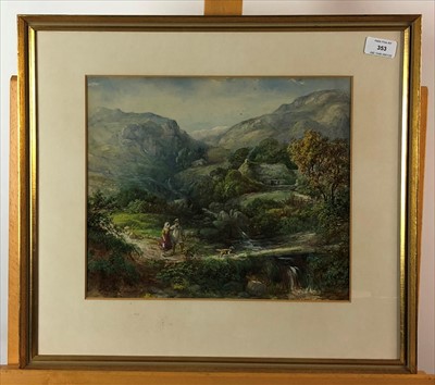 Lot 353 - Merionethshire, watercolour