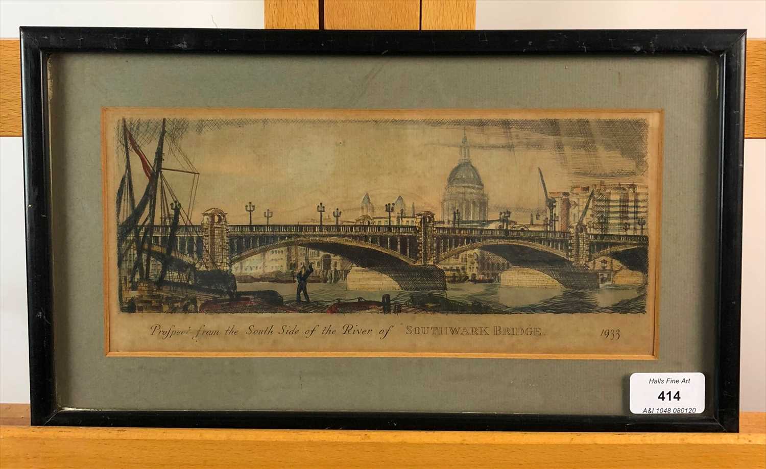Lot 27 - View of London