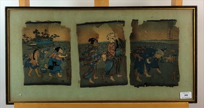 Lot 369 - Japanese woodcuts