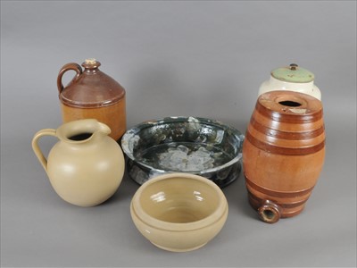 Lot 150 - Collection of assorted stoneware