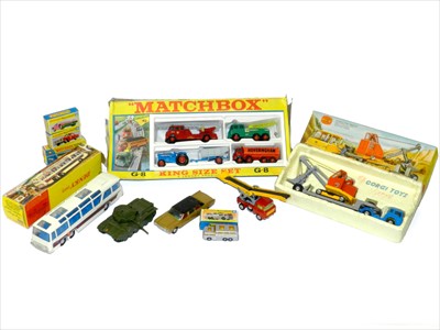 Lot 488 - Matchbox, Corgi and Dinky boxed diecast sets