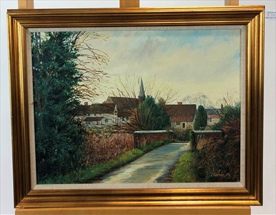 Lot 275 - Leon Pettersson (British 20th-21st Century), Little Leighs, Suffolk