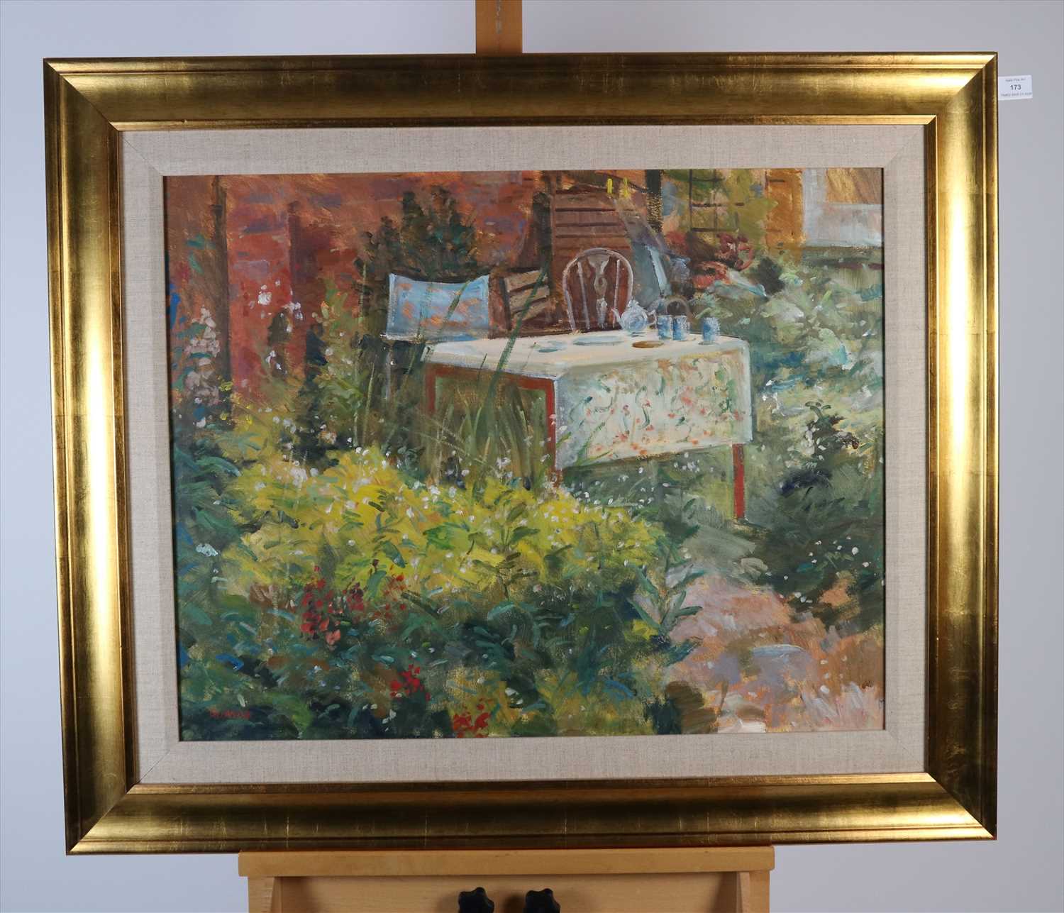 Lot 173 - Christopher Glanville RWA (British Contemporary), Garden Light
