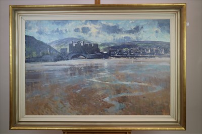 Lot 8 - James Longueville RBSA PS (British Northern School) Conwy Castle