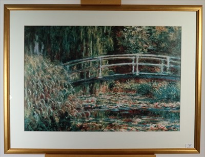 Lot 243 - Claude Monet collection of Impressionist prints