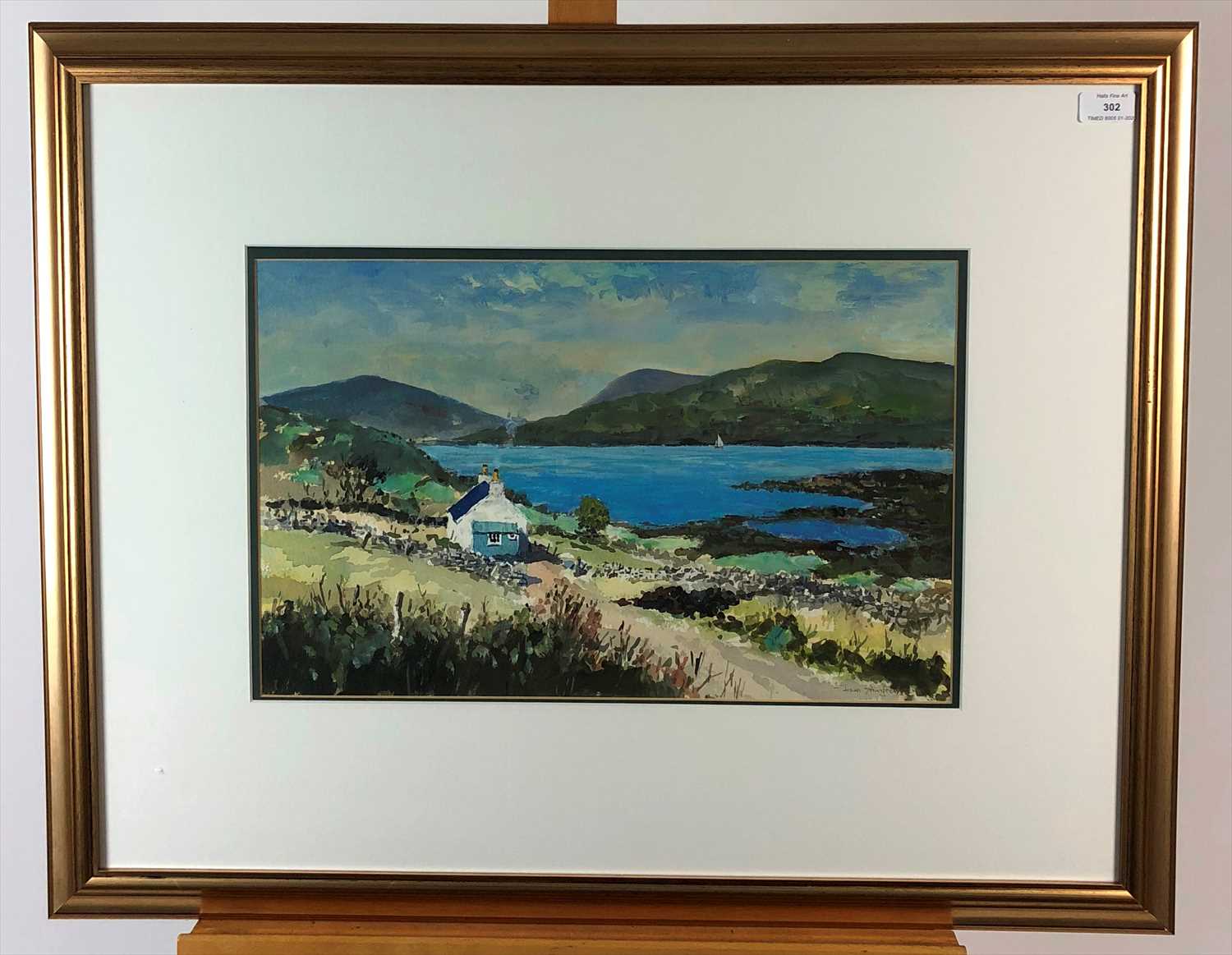 Lot 302 - Josiah John Sturgeon RI RSMA (British 20th Century, 1919-2000), By Loch Eriboll