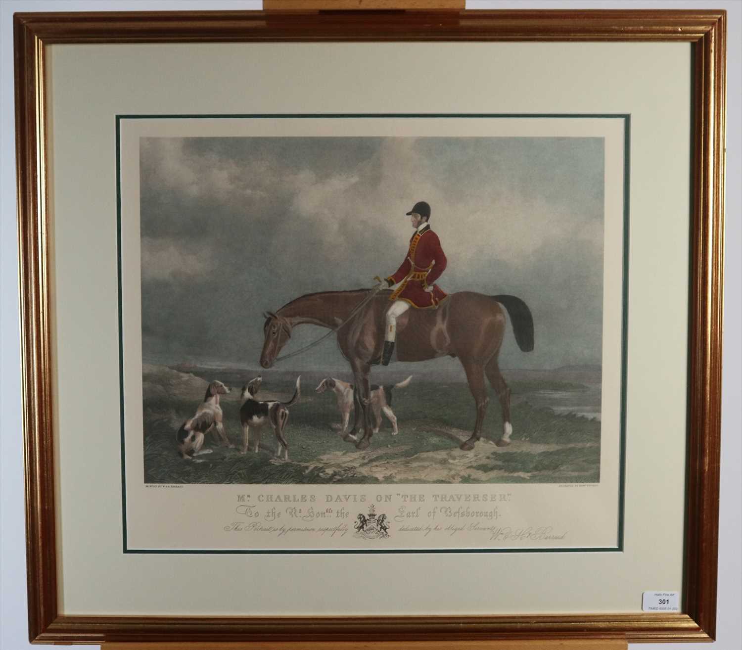Lot 301 - A Collection of Four Hunting Scenes