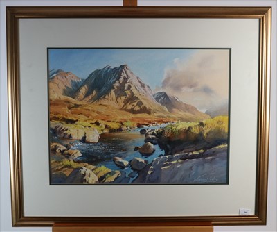 Lot 347 - Vivian Pooley (British Contemporary Northern School), Buachaille Etive Mor