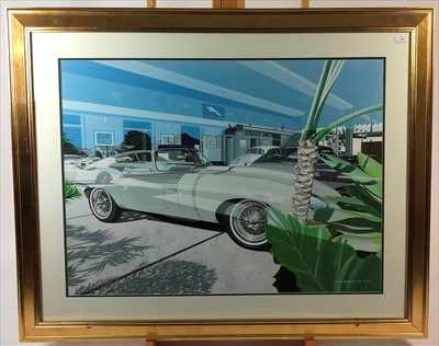 Lot 348 - Ken Eberts (American 20th-21st Century), Jaguar