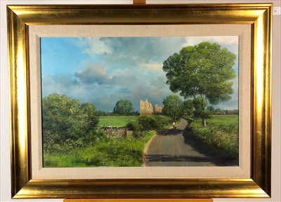 Lot 328 - Clive Madgwick (British 20th Century, 1934-2005), Bolton Castle, Yorkshire