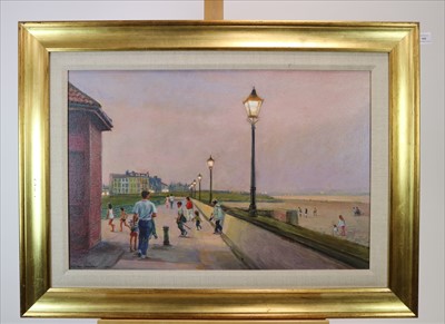 Lot 143 - Stephen Crowther (British 20th Century, 1922-2007), Evening Promenade