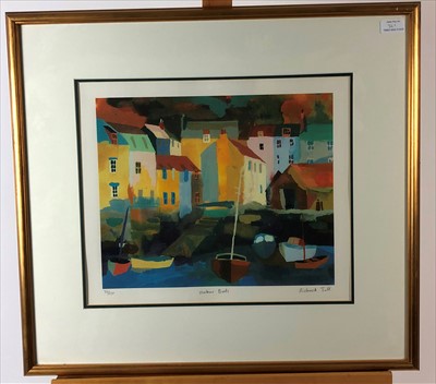 Lot 361 - Richard Tuff (British School 20th-21st Century), Pea Green Boat
