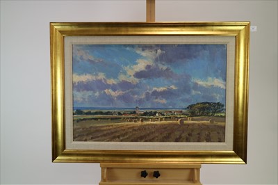 Lot 255 - Andrew King ROI (British 20th-21st Century), Late Summer Fields