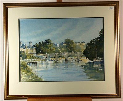 Lot 323 - Bert Wright RSMA (British 20th-21st Century), Richmond