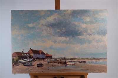 Lot 131 - James Longueville PS (Northern School 20th-21st Century),  Burnham Overley Staithe, Norfolk