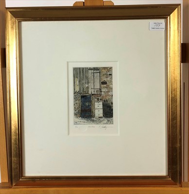 Lot 159 - Peter Sculthorpe (American, 20th-21st Century), Two Etchings