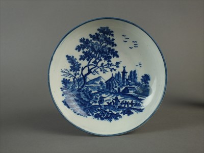 Lot 465 - Group of Worcester saucers, circa 1760-85