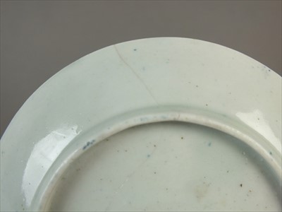 Lot 465 - Group of Worcester saucers, circa 1760-85