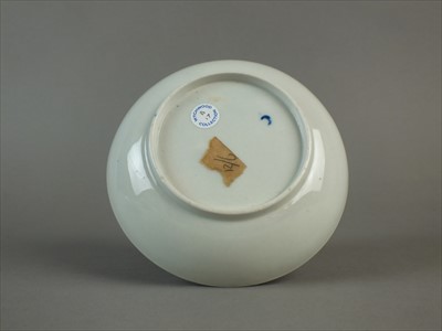Lot 465 - Group of Worcester saucers, circa 1760-85