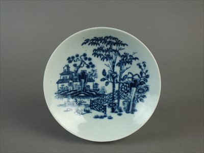 Lot 465 - Group of Worcester saucers, circa 1760-85