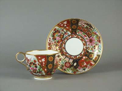 Lot 469 - Barr, Flight and Barr Worcester teacup and saucer