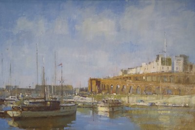 Lot 103 - Matthew Alexander (British 20th-21st Century), Royal Harbour Ramsgate