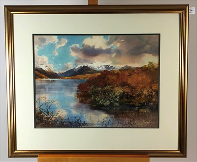 Lot 140 - Vivienne Pooley (British Northern School), Clyn Padarn and Snowdon