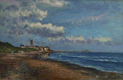 Lot 107 - Andrew King ROI (British 20th-21st Century), Summer Morning in Cromer