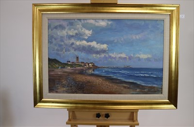 Lot 107 - Andrew King ROI (British 20th-21st Century), Summer Morning in Cromer