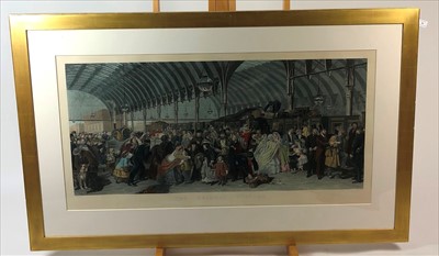 Lot 84 - After William Powell Frith RA (1819-1909), The Railway Station