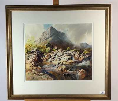 Lot 394 - Vivienne Pooley (British, Northern School), Buachaille Etive Mor