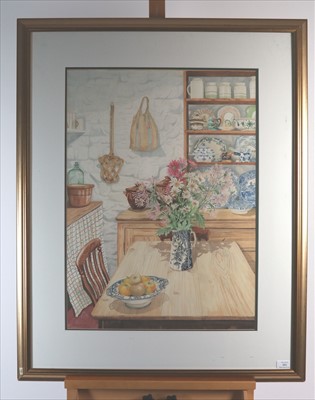 Lot 331 - Rosalind Forster (British Contemporary), Kitchen Table