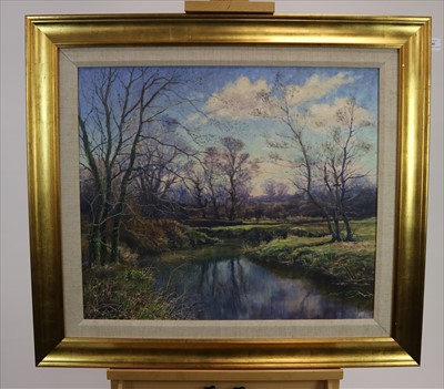 Lot 180 - Mervyn Goode (British, 20th-21st Century), Durford Bridge