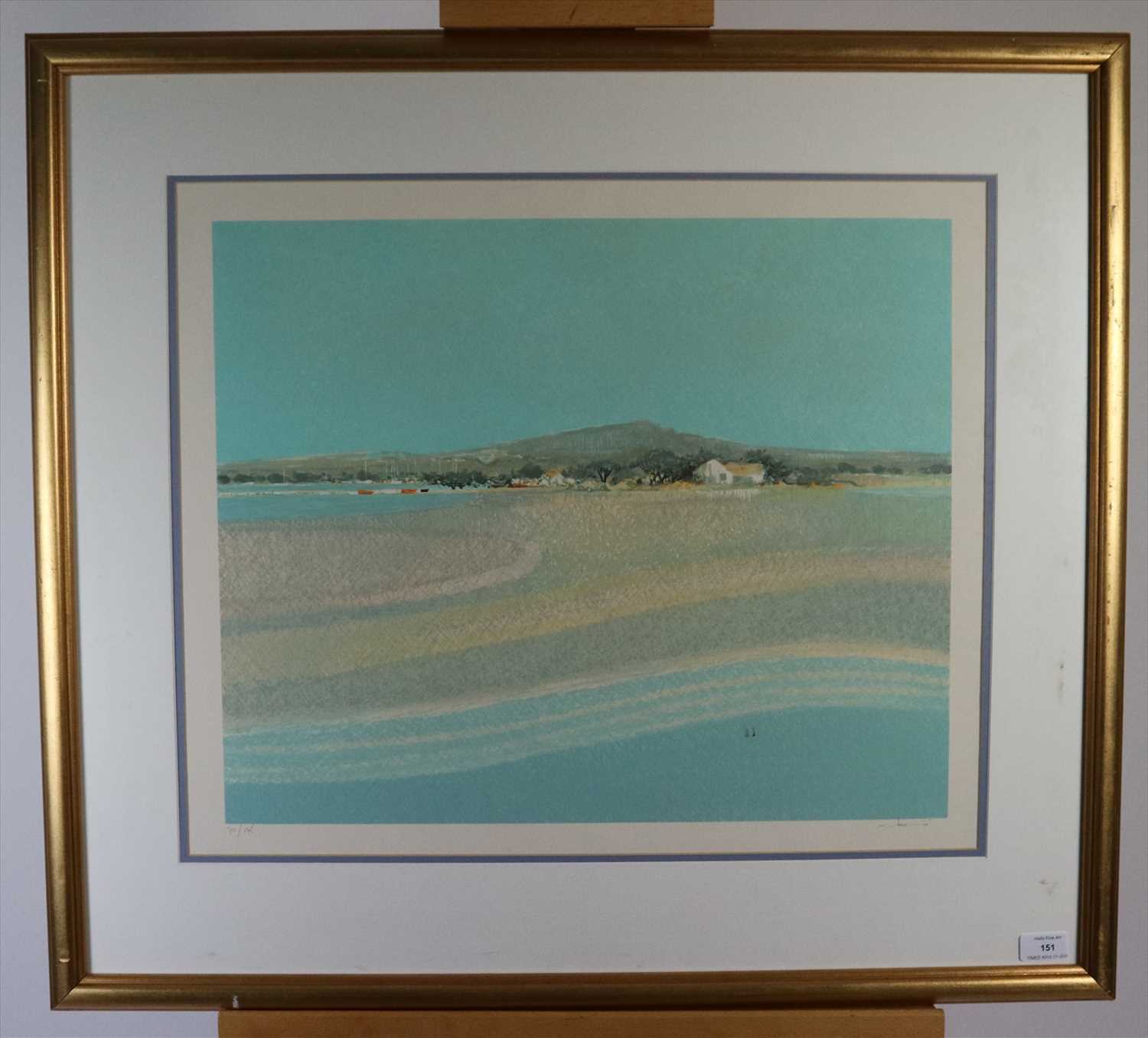 André Bourrié lithograph Lot 151 - Andre Bourrie (French 20th Century), Towards