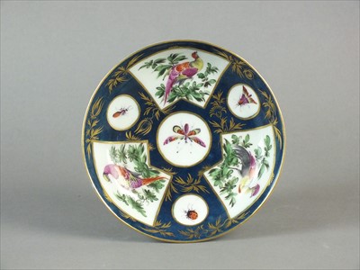 Lot 478 - Worcester saucer, circa 1770