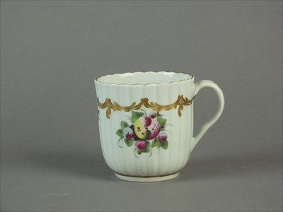 Lot 483 - Worcester coffee cup, circa 1780